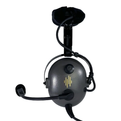 Pilot Communications PA-12.8S Aviation Headset - Dual GA Plugs (Mono/Stereo)