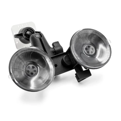PIVOT Double Suction Cup Mount - 1" Ram Mount Compatible