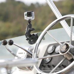 RAM® Twist-Lock™ Suction Cup Mount with Universal Action Camera Adapter
