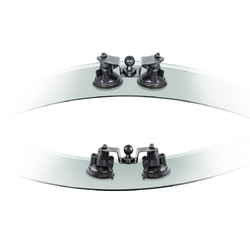 RAM® Dual Articulating Suction Cup Base with 1" Ball Base
