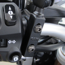 RAM® Motorcycle Brake/Clutch Reservoir & Handlebar Ball Base