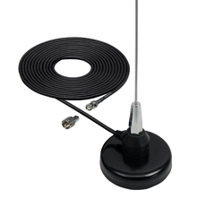 Mobile Airband VHF Stainless Steel Whip Antenna 118-136MHz