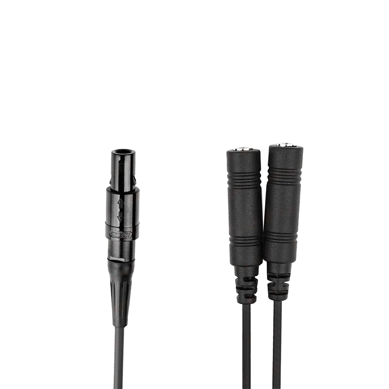 Stealth Aviation Headset Adapter Dual GA Plugs to 6 Pin Lemo
