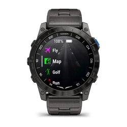 Garmin D2 Mach 1 Pro, Sapphire, Carbon Gray with Titanium Band