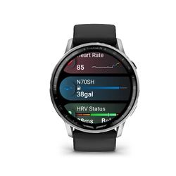 Garmin D2 Air X15 Aviator Smartwatch - Black w/ Stainless Steel Bezel