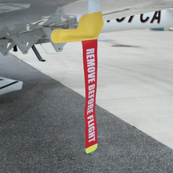 DeGroff Aviation Hi Visibility Vinyl Pitot Booty Cover