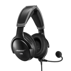 Bose A30 Aviation Headset no Bluetooth® - Straight Cord - Dual Plugs