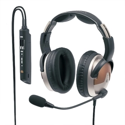 Lightspeed Delta Zulu, Straight Cord, Dual GA Plugs