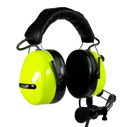Mobileone HMP 12PB Milspec Pushback Headset - Single TRS Ground Crew Plug