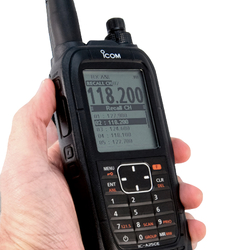 Icom IC-A25CE Airband VHF Handheld Transceiver (Non Bluetooth) 6 Watt (PEP)