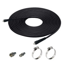 Base Station Airband VHF Fibreglass Heavy Duty Antenna Kit - 30m HD Lead 118-136MHz