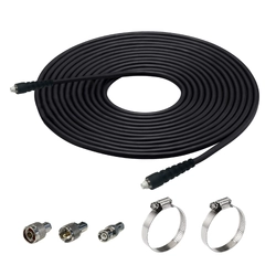 Base Station UHF CB Antenna Kit w/Fibreglass Antenna - Medium Gain 2400mm