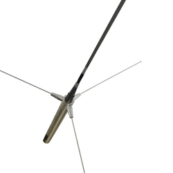 Base Station Airband VHF Ground Plane Antenna Kit w/Fibreglass Antenna 118.00 to 136.00mhz