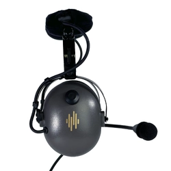 Pilot Communications PA-12.8S Aviation Headset - Dual GA Plugs (Mono/Stereo)