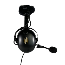 Pilot Communications PA11-60S Aviation Headset - Dual GA Plugs (Mono/Stereo)