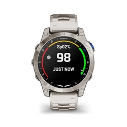 Garmin D2 Mach 1, Black, Brushed Titanium with Titanium Band