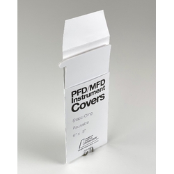 DeGroff Aviation Static Cling Instrument Covers 6" x 3" Rectangular