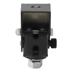 Folding Bull Bar Antenna Bracket Black Stainless Steel