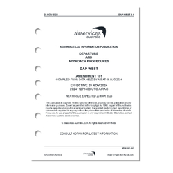 Departure & Approach Procedures (DAP) West 