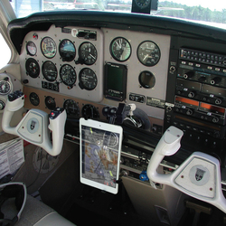 MyGoFlight Sport Mount - Flex Yoke Beech Center Collar