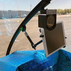 MyGoFlight Sport Mount - Robinson Helicopter Centre Spar Mount