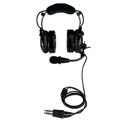 Pilot Communications PA11-60S Aviation Headset - Dual GA Plugs (Mono/Stereo)