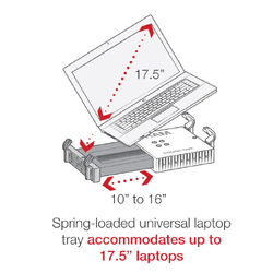RAM® Tough-Tray™ Spring Loaded Laptop Holder