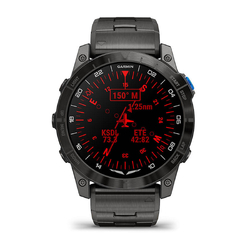 Garmin D2 Mach 1 Pro, Sapphire, Carbon Gray with Titanium Band