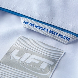 LIFT Aviation FLEXTECH Pilot Shirt Long Sleeve - White (Medium)