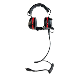 Mobileone HMP 12 Milspec Helicopter Headset - U-174 Helicopter Plug
