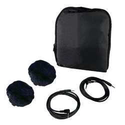 Pilot Communications PA12.8TH Helicopter Headset - Coiled Cord U-174 Helicopter Plug