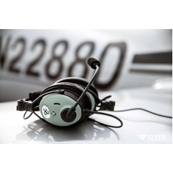 David Clark DC ONE-XH ENC Headset with Bluetooth - Coil Cord - U174 Helicopter Plug