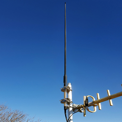 Base Station Airband VHF Fibreglass Heavy Duty Antenna Kit - 30m HD Lead 118-136MHz