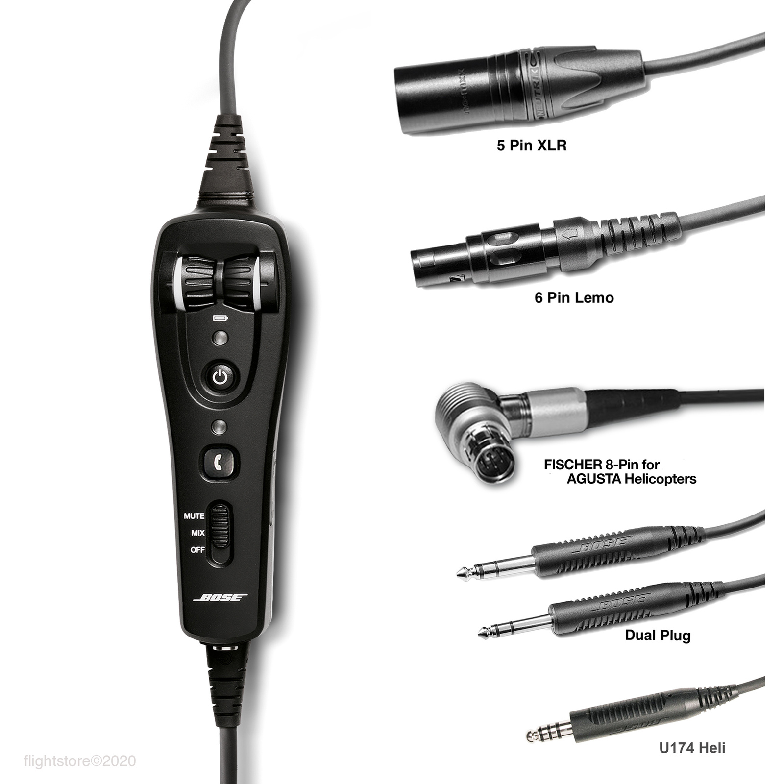Bose A20 Aviation Headset with Bluetooth®
