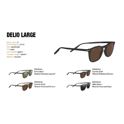 Serengeti Delio Large Sunglasses