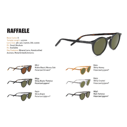 Serengeti Raffaele Sunglasses