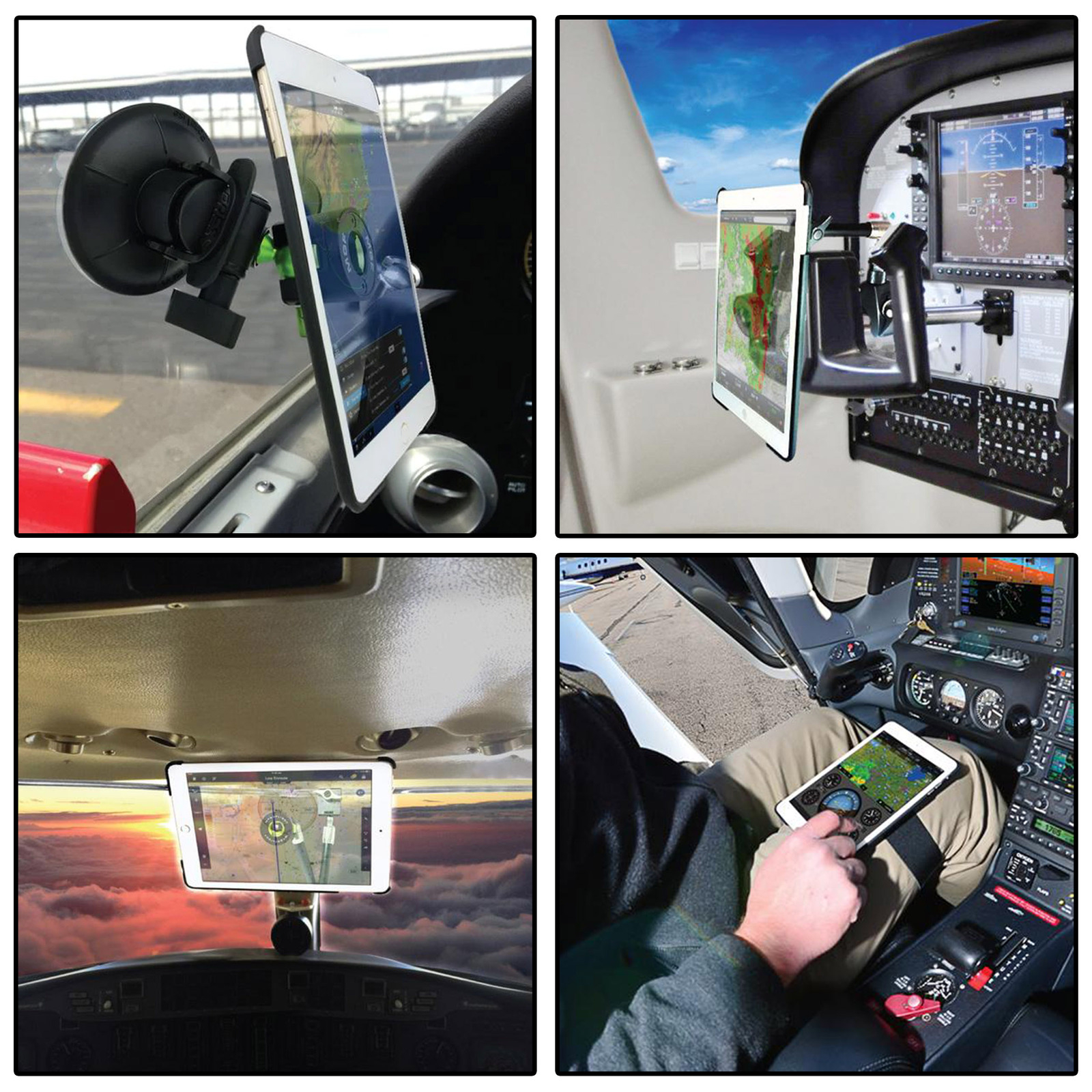 MyGoFlight iPad Sport Cool Case iPad Cooling Kneeboard/Mountable Case