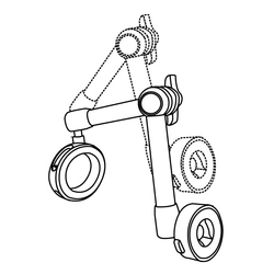 MyGoFlight Sport Mount - Flex Wide Yoke (Beechcraft)