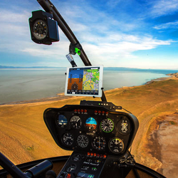 MyGoFlight Sport Mount - Robinson Helicopter Centre Spar Mount