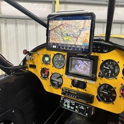 MyGoFlight Sport Mount - Robinson Helicopter Centre Spar Mini Mount