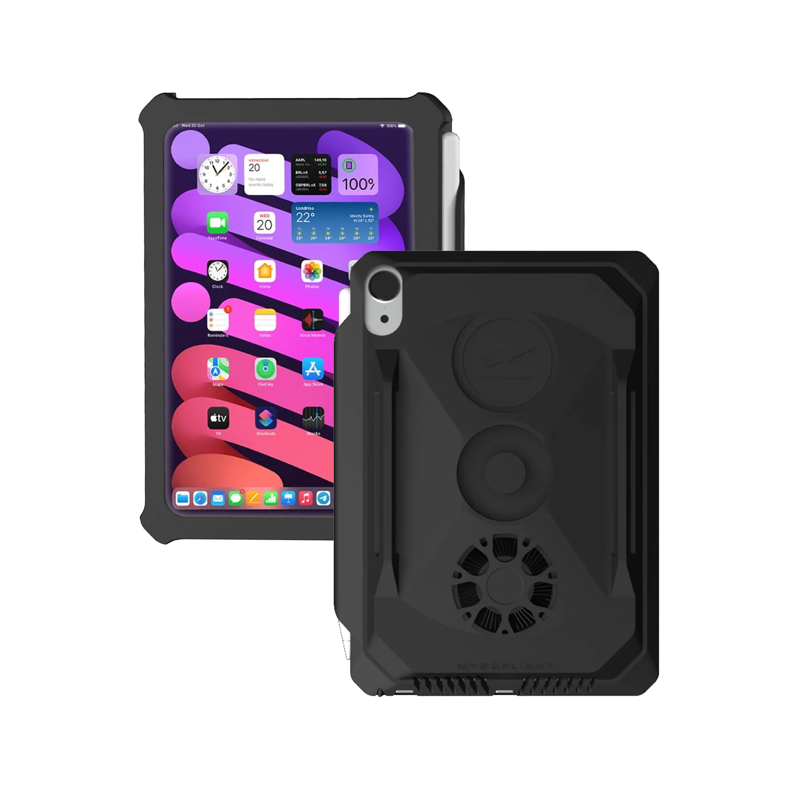 MyGoFlight iPad Sport Cool Case iPad Cooling Kneeboard/Mountable Case