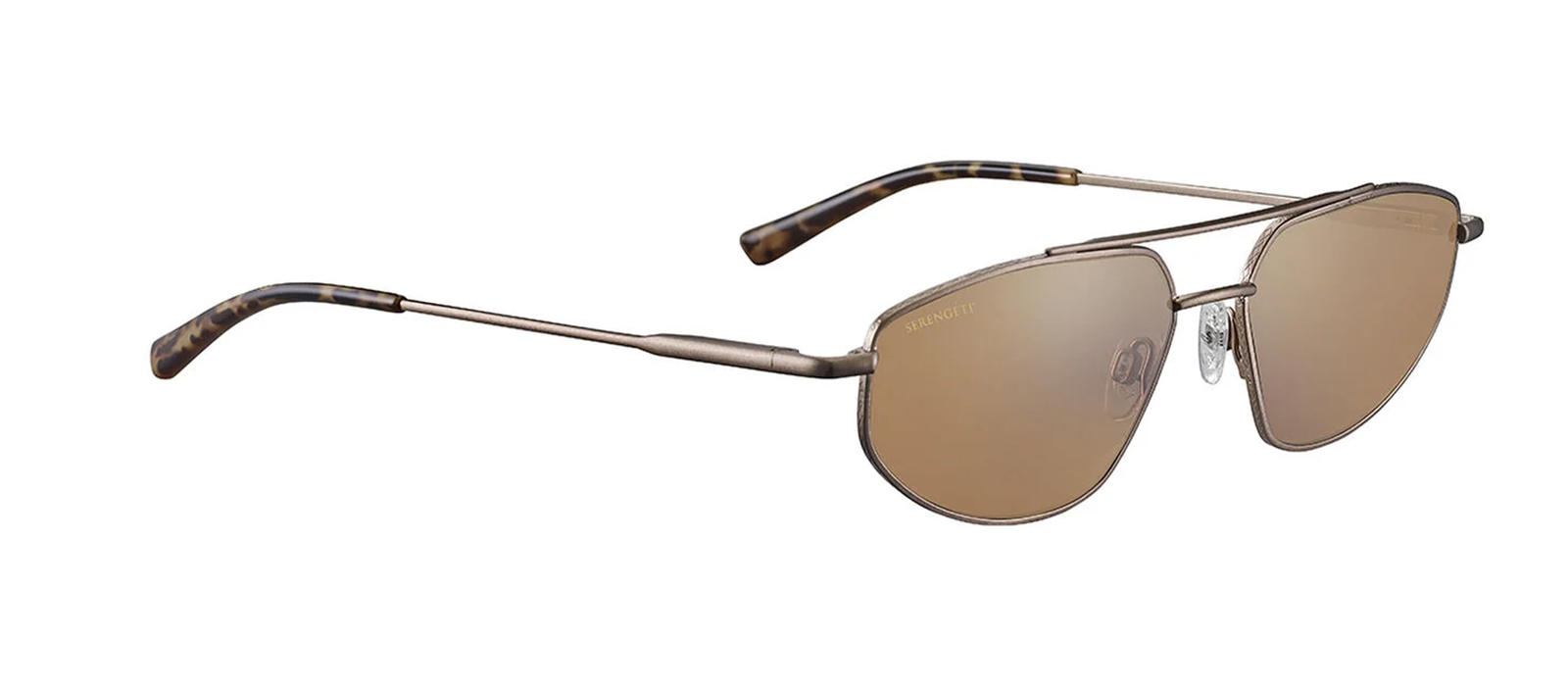 Serengeti Marlon Brushed Bronze Mineral Drivers Non Polarized