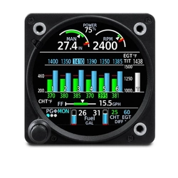 Garmin GI 275 Base Kit EIS w/GEA 110 for Certified Aircraft w/ Installation Kit