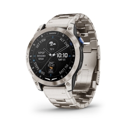 Garmin D2 Mach 1, Black, Brushed Titanium with Titanium Band