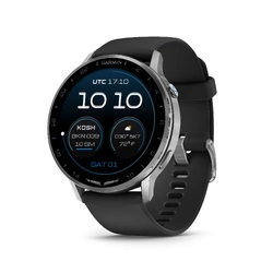 Garmin D2 Air X15 Aviator Smartwatch - Black w/ Stainless Steel Bezel