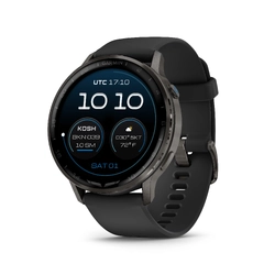 Garmin D2 Air X15 Aviator Smartwatch - Black w/ Slate Metal Bezel