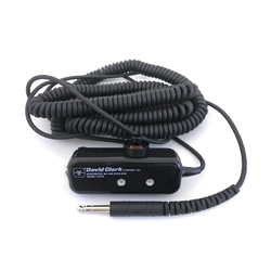 David Clark C35-26 Ground Support Belt Station - 26ft Coil Cord