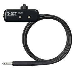 David Clark C35-30 Ground Support Belt Station - 30ft Straight Cord