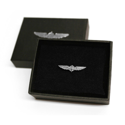 Design4Pilots Pilot Wings Small 1.5cm / Silver