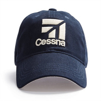 Cessna 3D Logo Cap - Navy